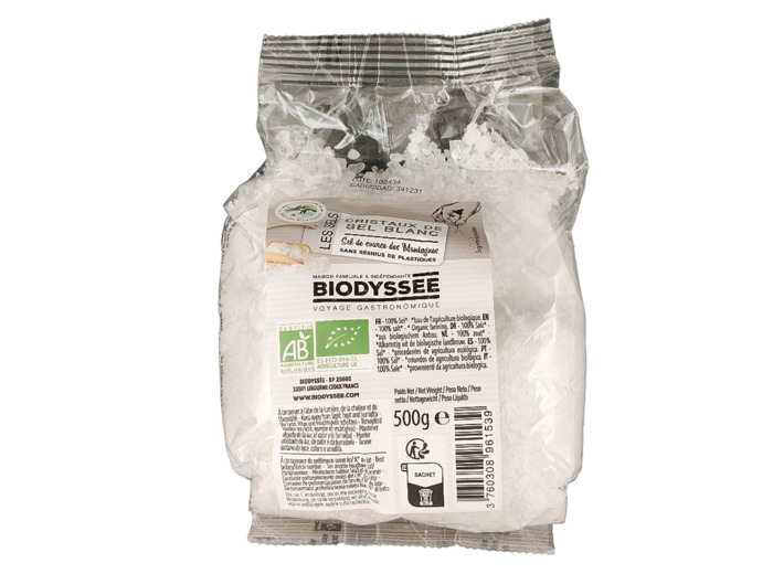 Cristaux de Sel Blanc 500g Bio