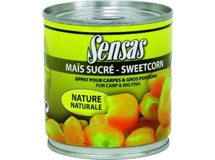 boite mais naturel 138gr sensas