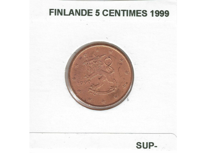 FINLANDE 1999 5 CENTIMES SUP-