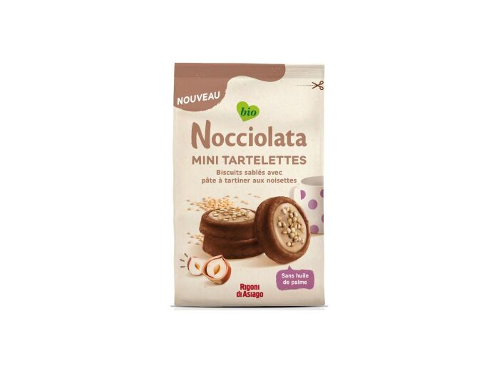 Nocciolata Bianca Mini tartelettes bio 250g