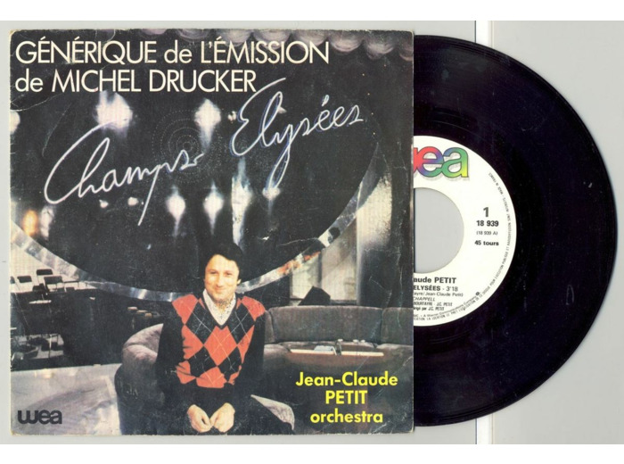 45 Tours JEAN CLAUDE PETIT "JOGGER" / "CHAMPS ELYSEES"