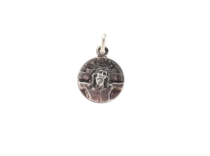 Médaille 17mm en Argent 925 - SAINTE FACE