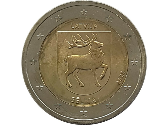 LETTONIE 2025 2 EURO SELIJA UNC