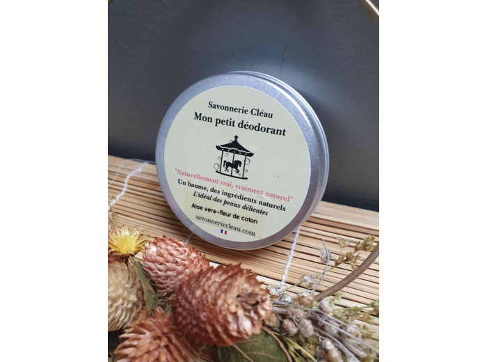 Déodorant solide Aloé Véra - Fleur de coton