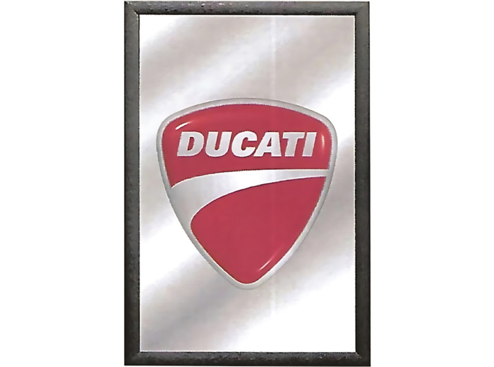 Miroir Logo DUCATI - 22 x 32 cm