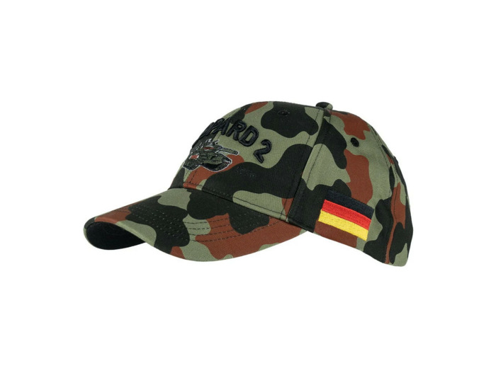 Casquette baseball Leopard 2 | Char allemand brodé 100% coton