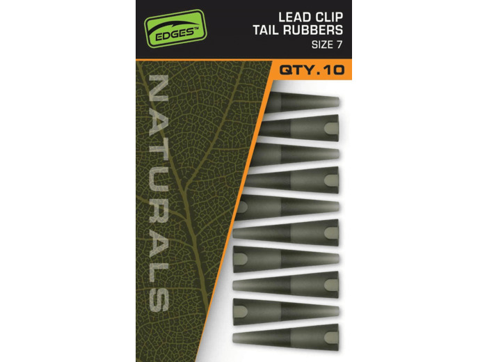 rubber lead clip 7 natural fox