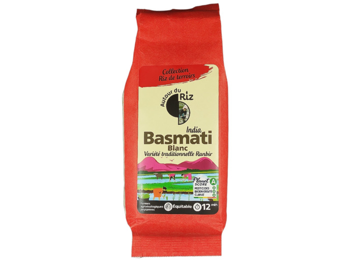 Riz Basmati Blanc 500g Bio