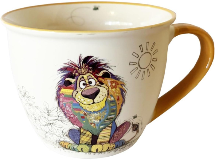 Bol timbale - Motif lion minion - matière porcelaine - contenance 550ML