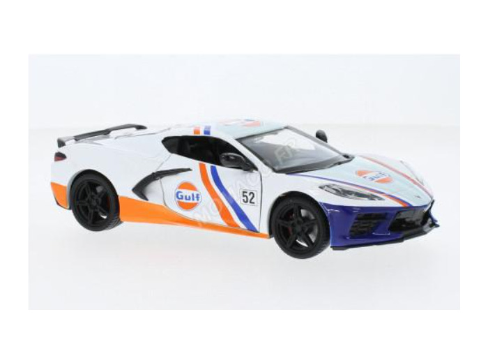 MotorMax 79664 - Chevrolet Corvette C8 2020 Gulf - 1/24