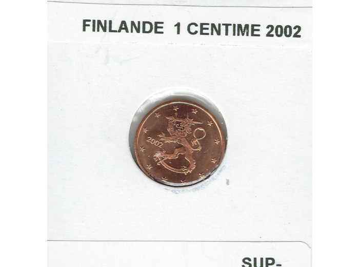 FINLANDE 2002 1 CENTIME SUP-