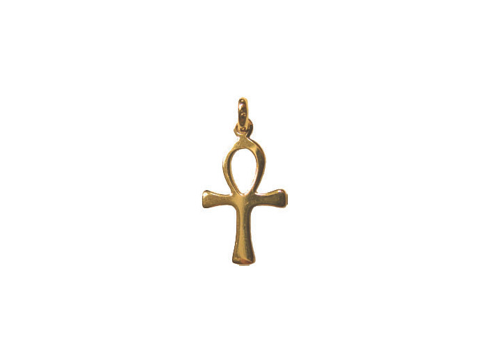 Croix en Plaqué Or 22mm - ÉGYPTIENNE