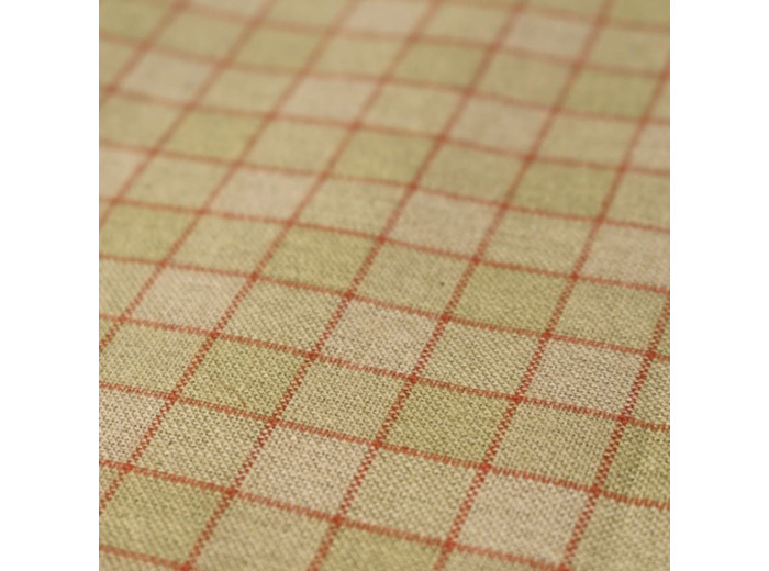 Toile à carreaux 210g en 140 cm le mètre 100% coton