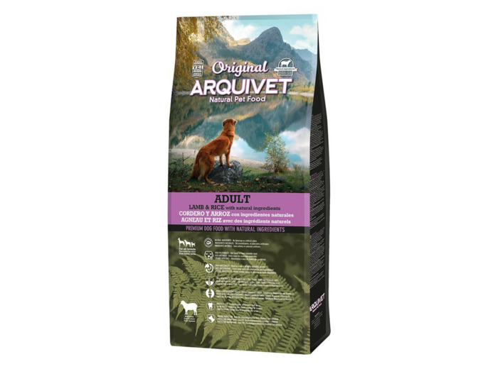 Arquivet Original pour chiens adulte, Agneau & Riz - 12KG