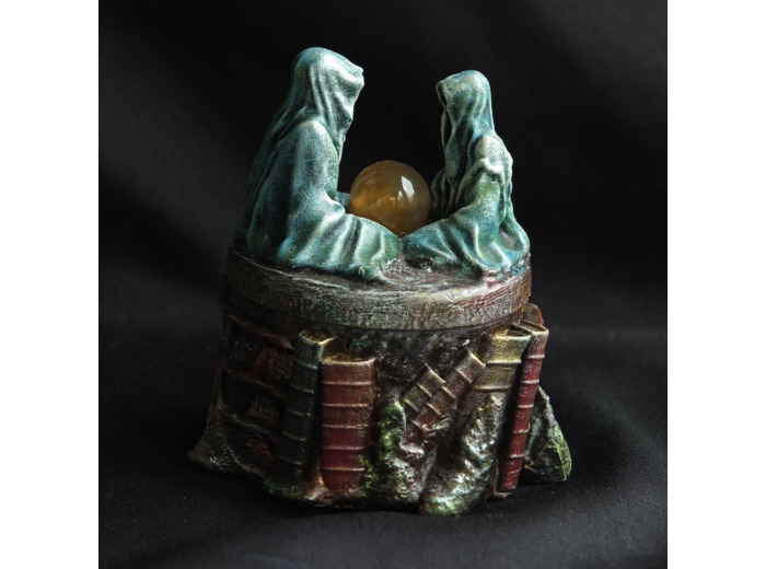 Boite "Les rêves égarés" et sa pierre naturelle