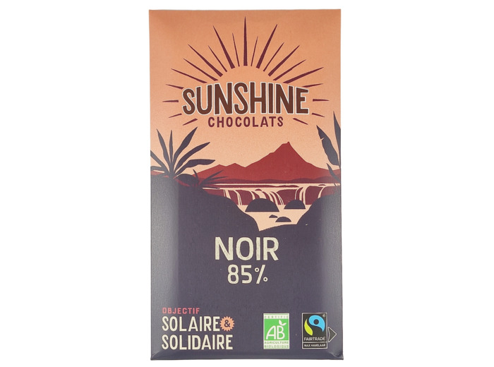 Tablette de Chocolat Noir 85% 100g Bio