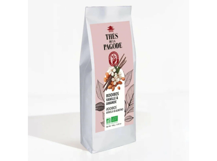 Rooibos gourmand Vanille Amande Bio-100g-Thés de la Pagode