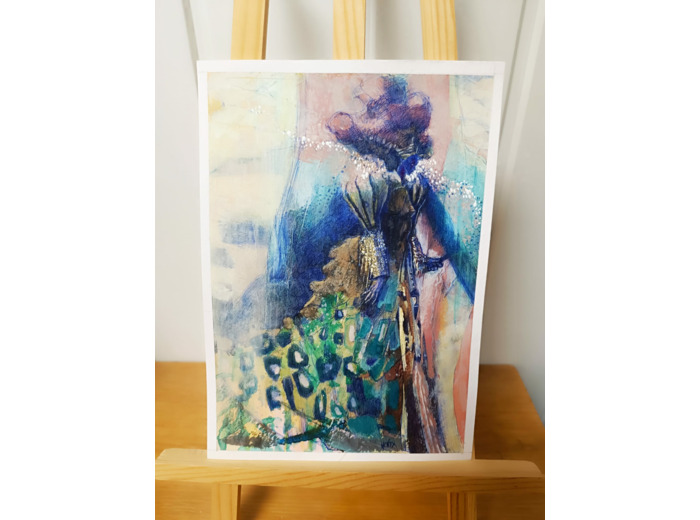 Peinture Originale "Moment suspendu" par Guillaume Hentzien
