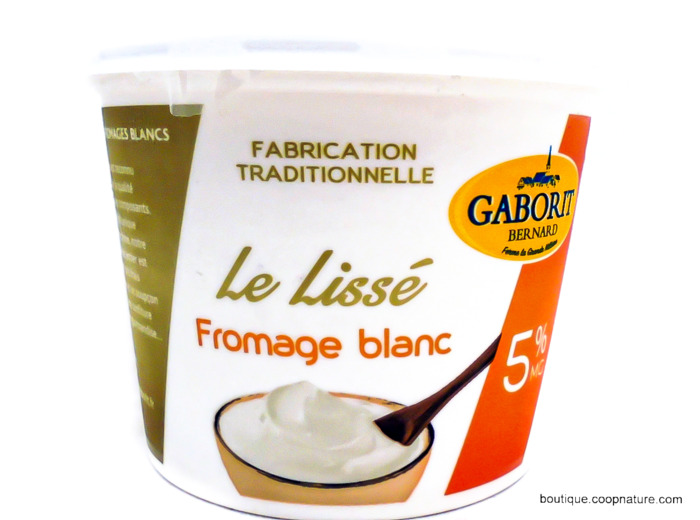 Le Lissé Fromage Blanc 5% Bio 500g