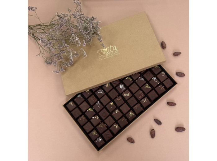 60 Pralinés - Noir & lait