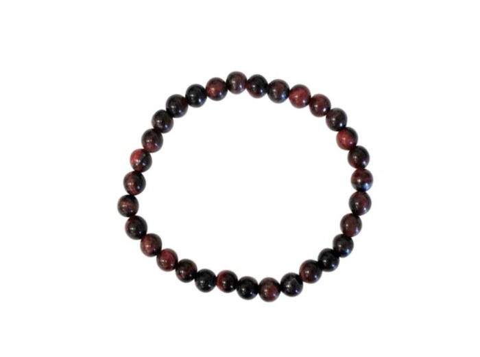 Bracelet en Œil de taureau 6 mm