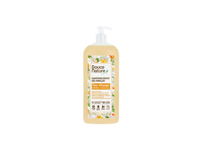 Shampoing douche des familles Fleur d'Oranger Méditerranée 1L
