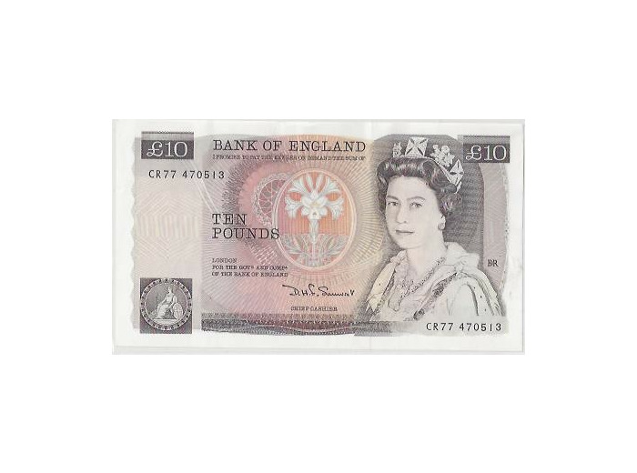 GRANDE BRETAGNE 10 POUNDS 10 LIVRES 1987 - 1988 SPL