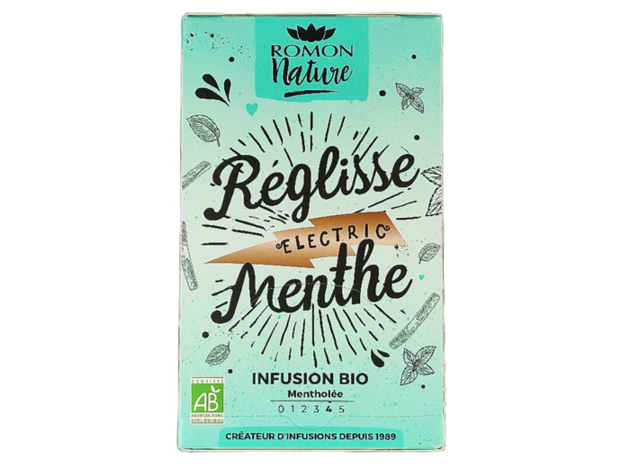Tisane Réglisse Menthe x16 Bio