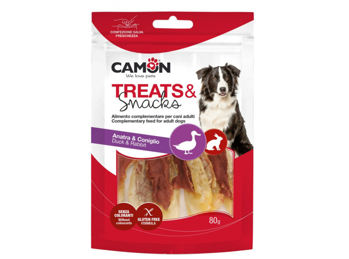 Oreilles de lapin avec canard - 80g