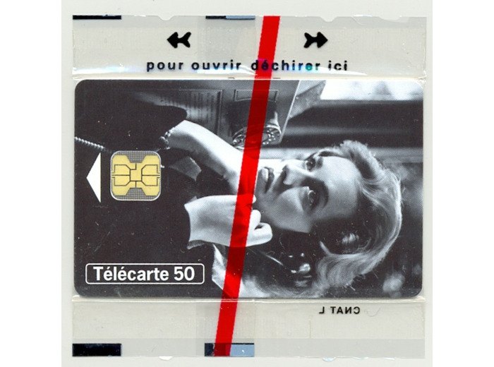 TELECARTE NSB 50 UNITE 10/96 JEANNE MOREAU CINEMA 10 F699