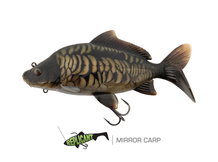 realistic repli mirror carp 10cm