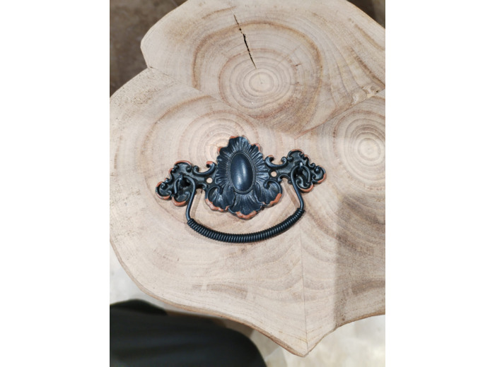 Poignée de tiroir noire Fancy