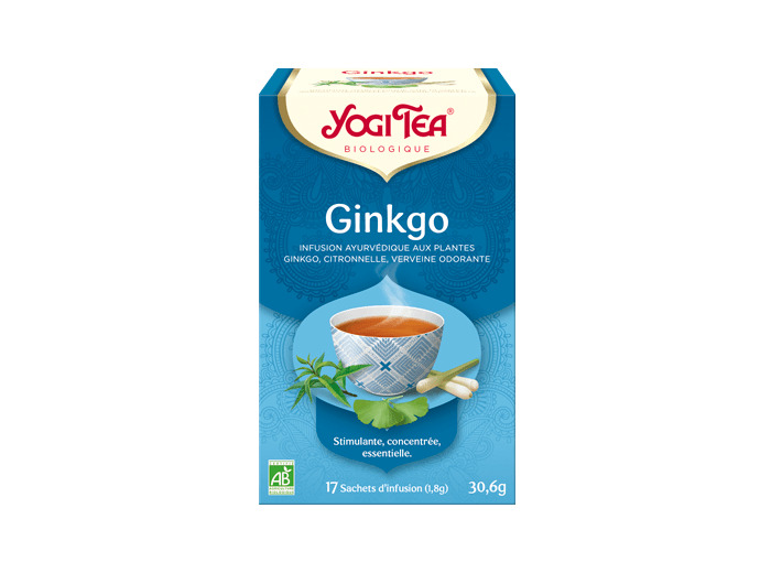 Infusion Ginkgo-17 sachets-Yogi Tea
