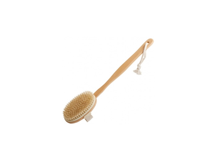 Brosse bain avec manche Hêtre sisal d'Aloes