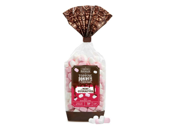 Mini Guimauves pour Fondue - Sachet - 70G