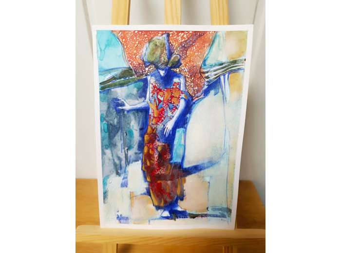 Peinture Originale "Besoin de toi" par Guillaume Hentzien