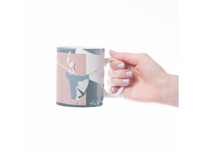 Tasse ou mug "La danse Contemporaine" - Personnalisable