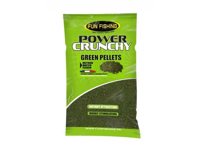 amorce power crunchy green pelle