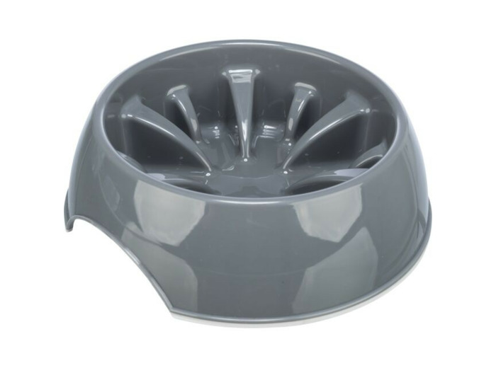 TRIXIE, Gamelle en plastique SLOW FEEDIND - Ø16CM