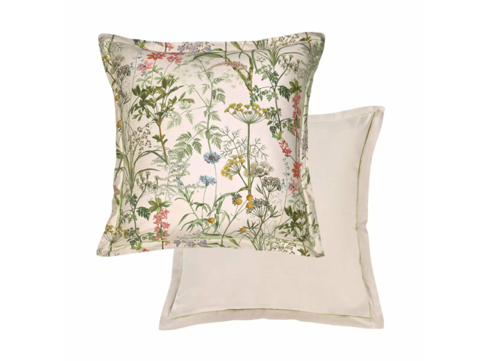 Taie d'oreiller PRAIRIE LEGERE BEIGE Garnier Thiebaut