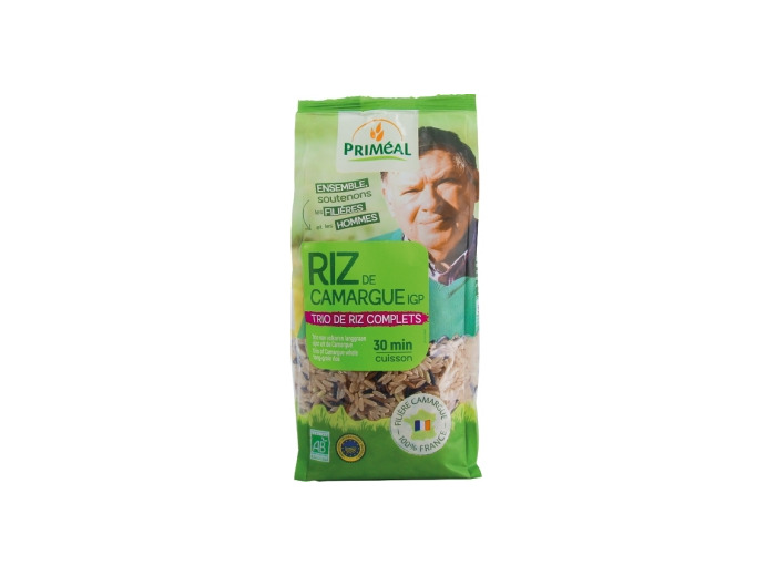 Trio de riz de camargue longs complets 500g