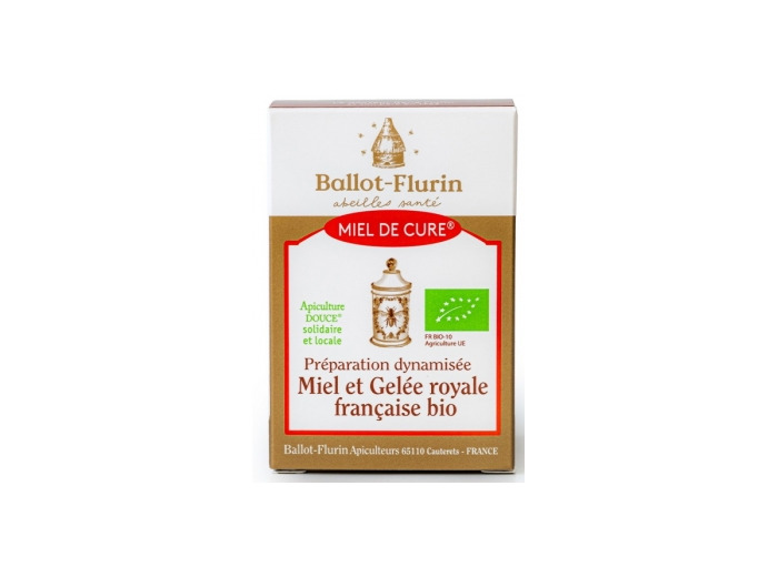 Miel de Cure à la gelée royale (préparation dynamisée) 125g