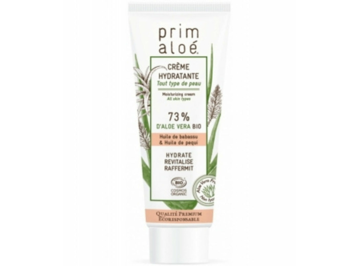 Crème hydratante Prim'Aloé 73%-50ml-Prim'Aloé