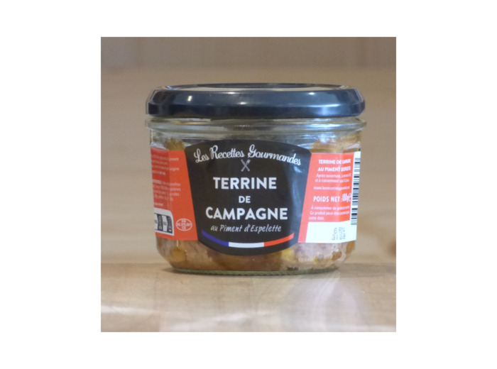 Terrine de Campagne au Piment d’Espelette