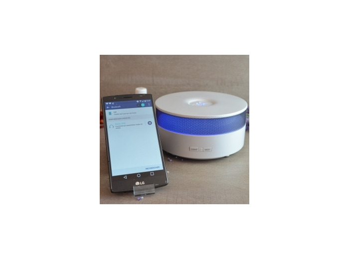 Diffuseur brumisateur ioniseur 3 en 1 Enceinte Bluetooth OIA