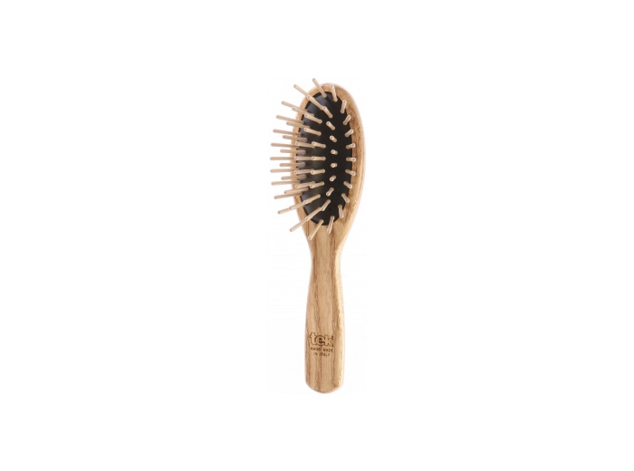 Petite Brosse ovale en Frêne naturel