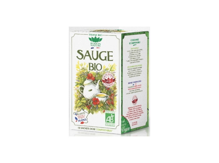 Tisane Sauge bio 18 sachets 30g