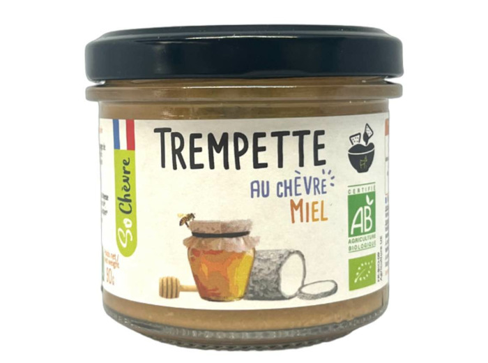 Trempette au chèvre miel