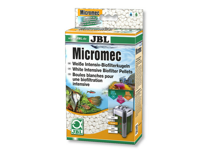 Billes MicroMec en verre fritté pour filtres d'aquarium