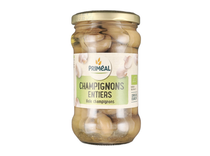 Champignons Entier 280g Bio